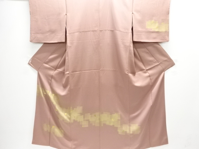 JAPANESE KIMONO / HOMONGI / EMBROIDERY / SHIKISHI PATTERN